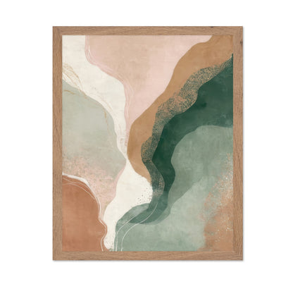 Coastal Earth Abstract
