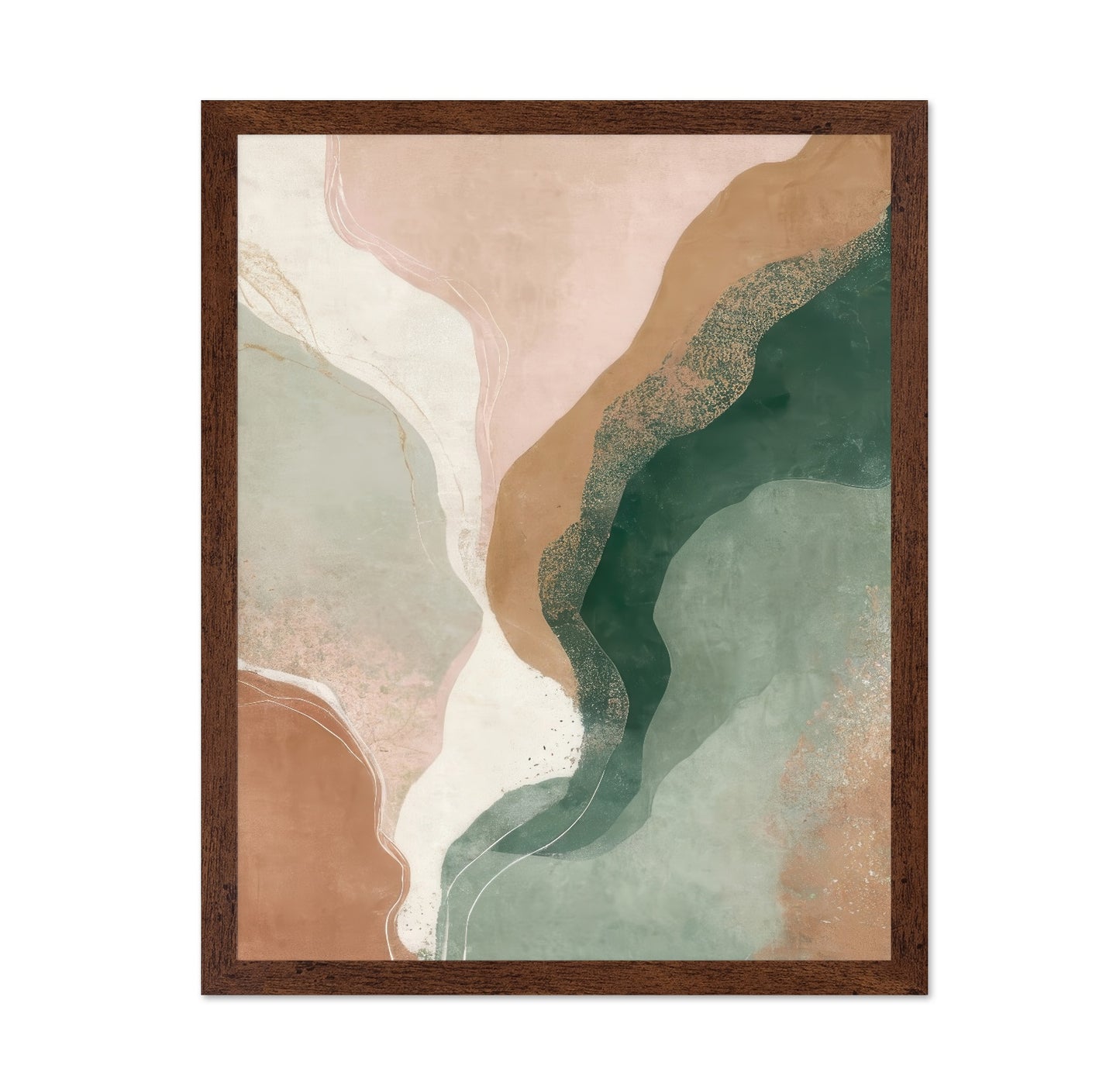 Coastal Earth Abstract