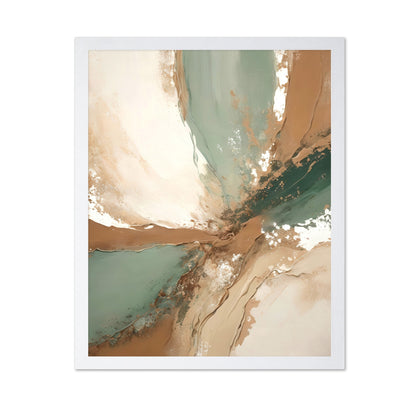 Earth Flow Abstract