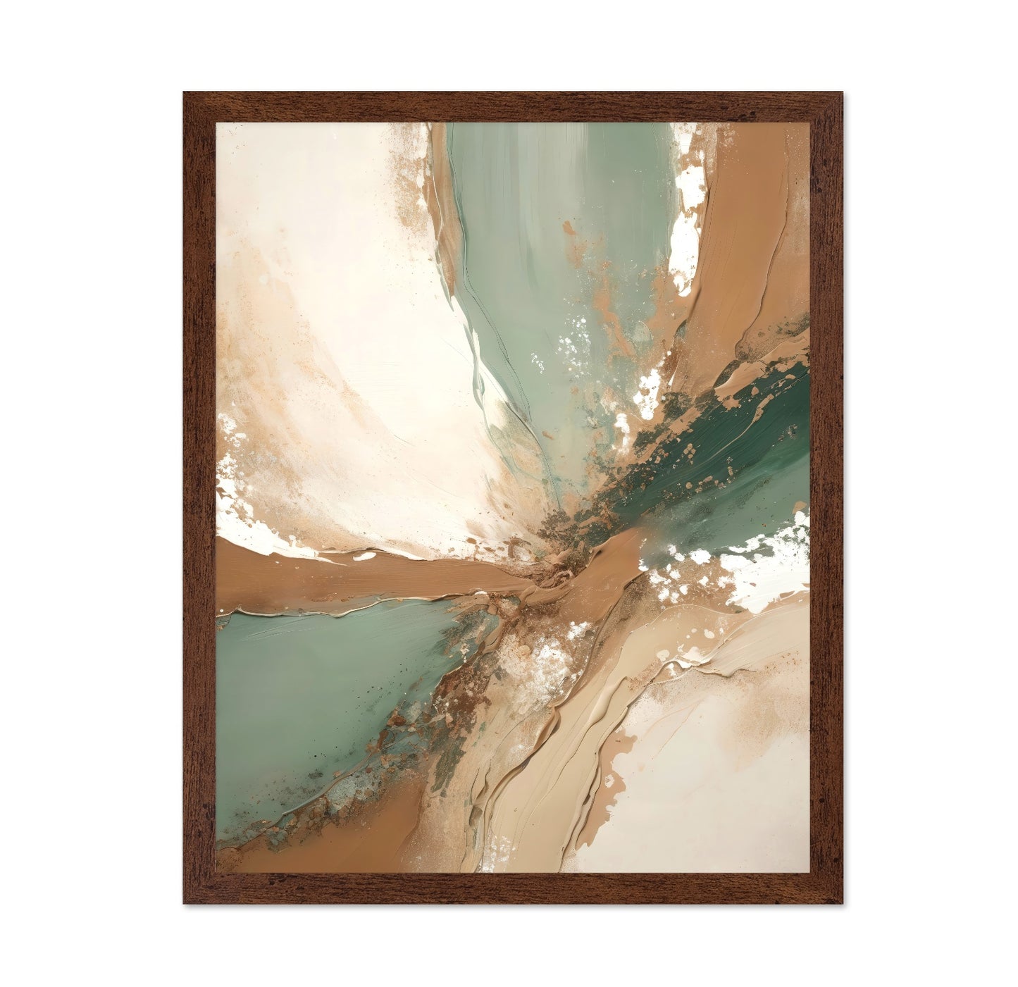 Earth Flow Abstract