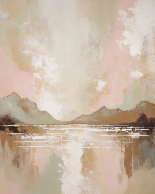 Soft Mountain Reflection