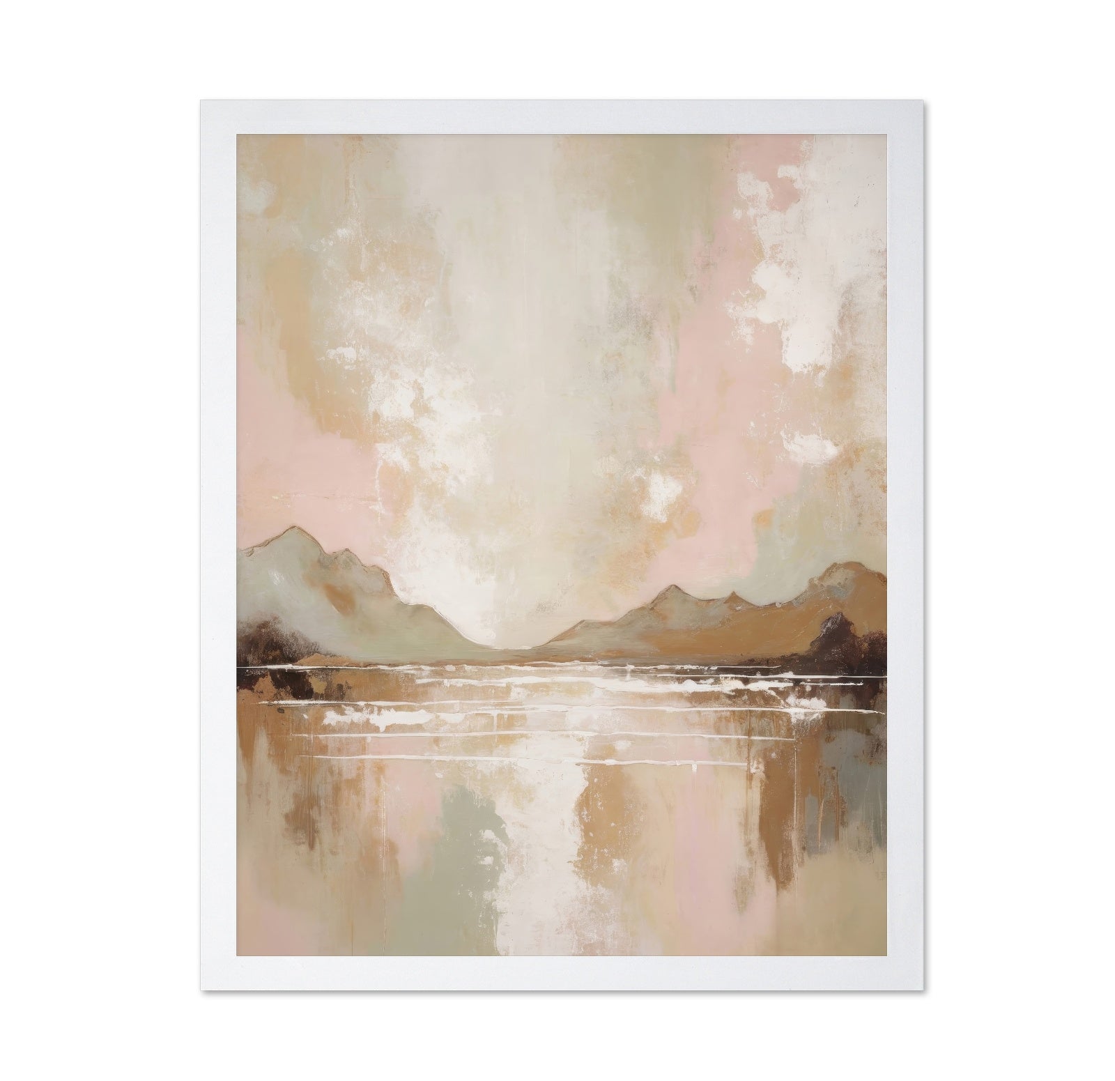 Soft Mountain Reflection