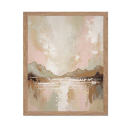 Soft Mountain Reflection