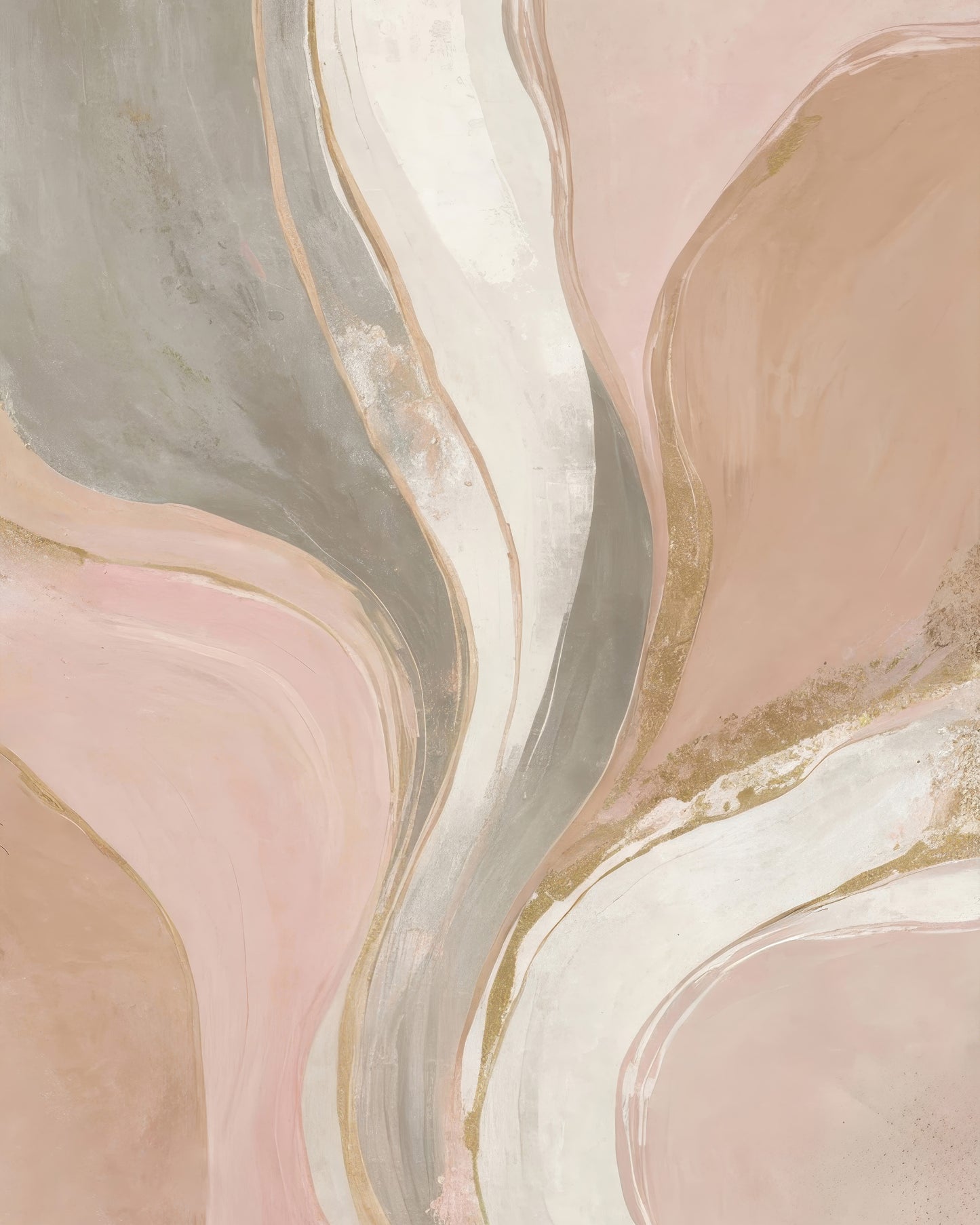 Blush Marble Flow