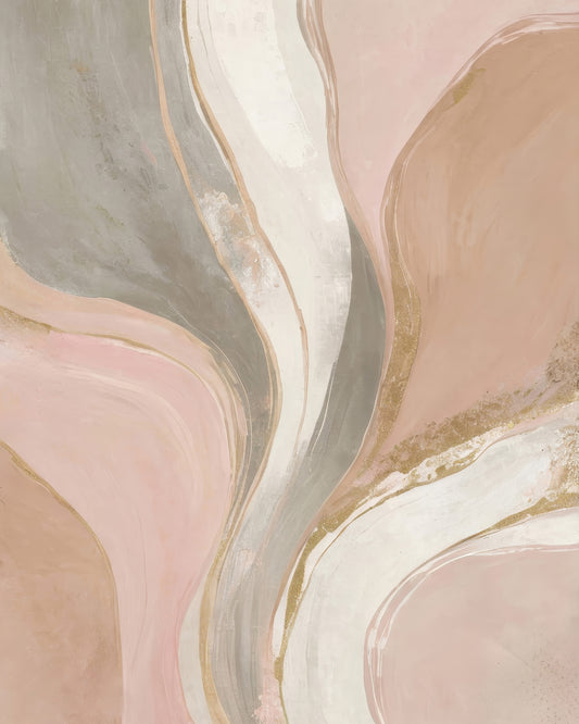 Blush Marble Flow