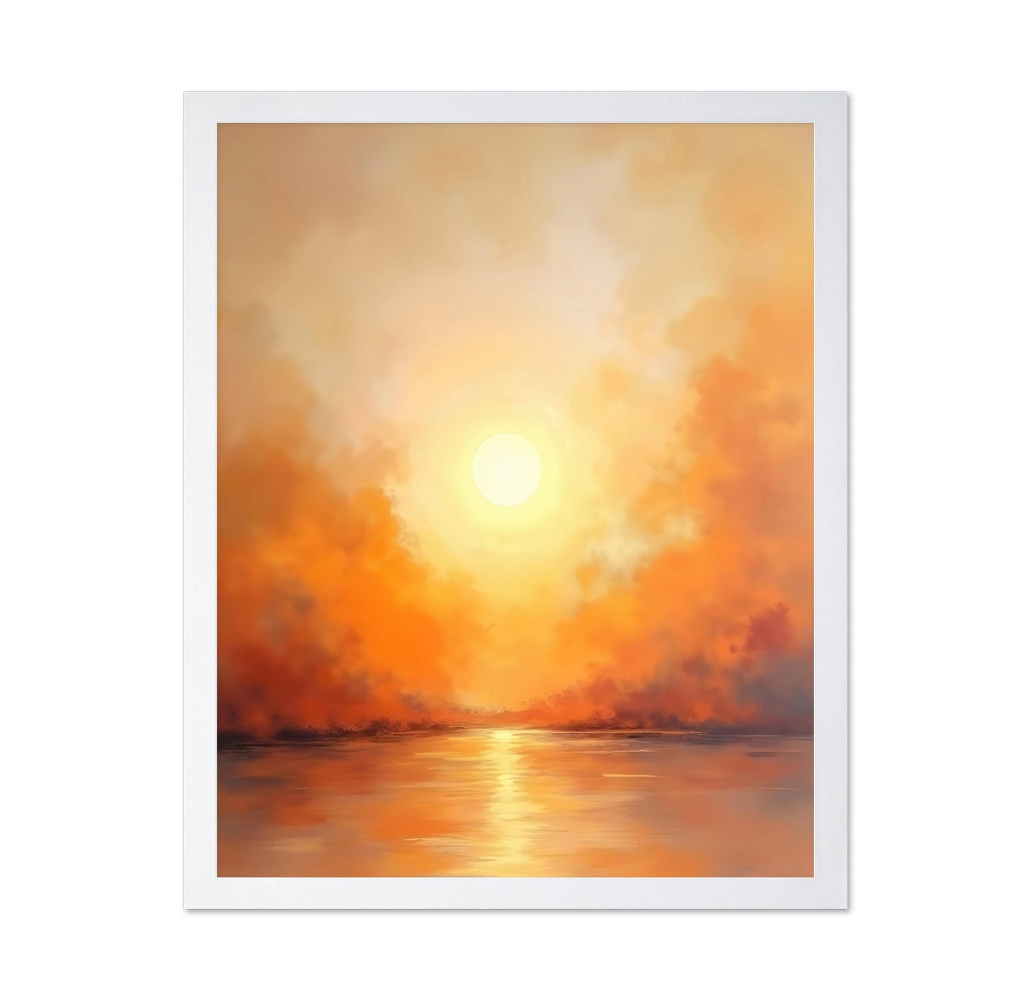 Golden Sunset Horizon No1