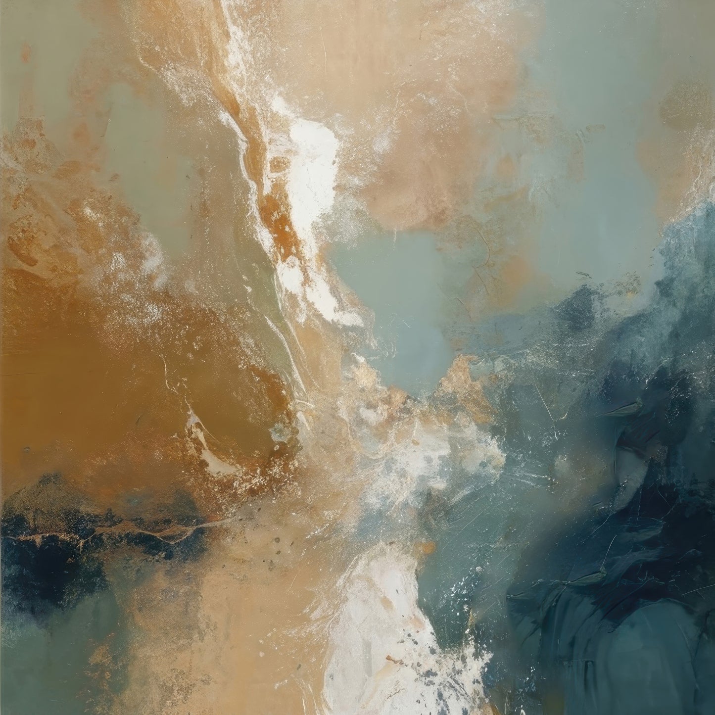 Abstract Earth Tones