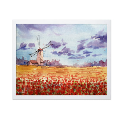 Poppy Field Windmill