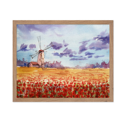 Poppy Field Windmill