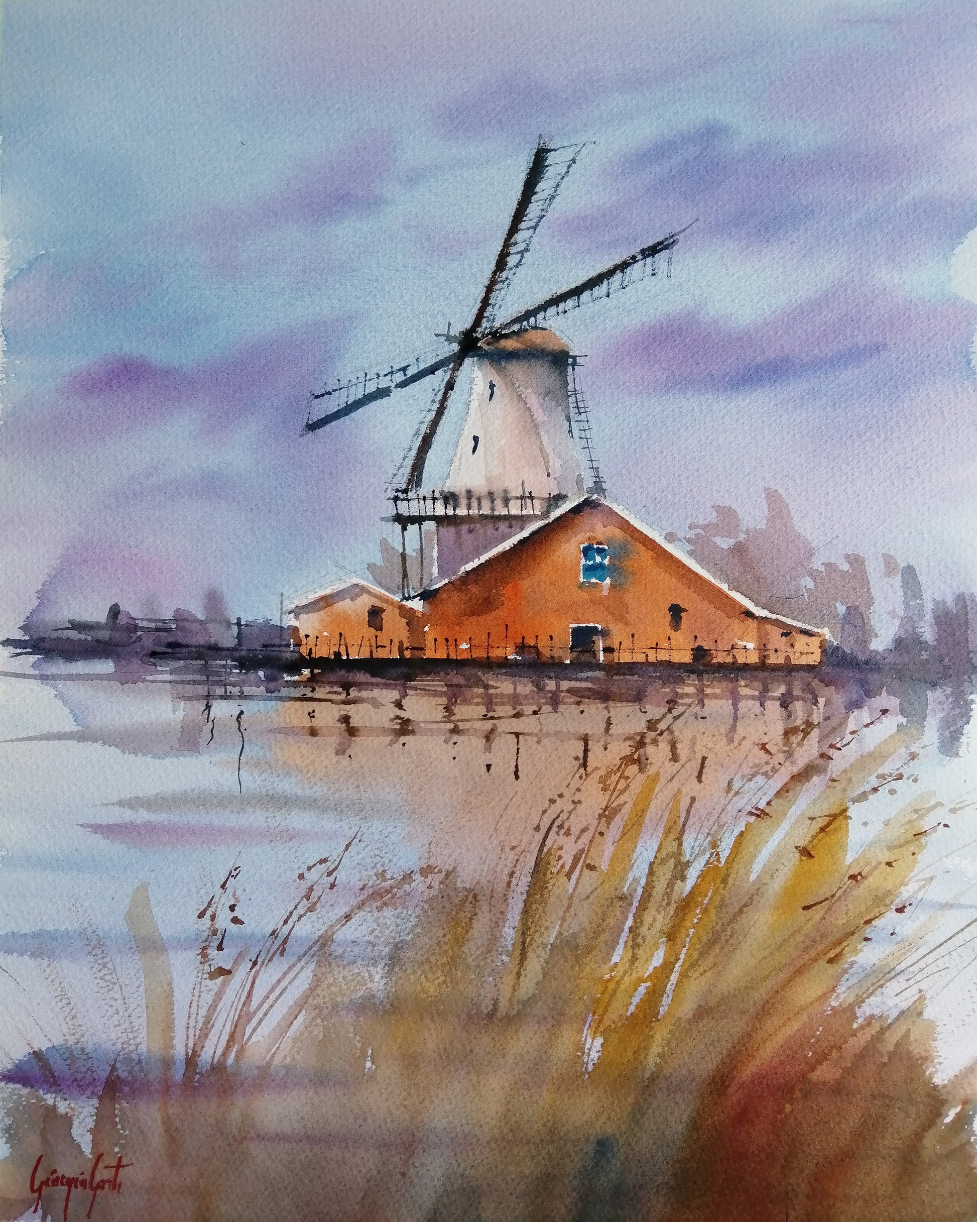 Rustic Windmill