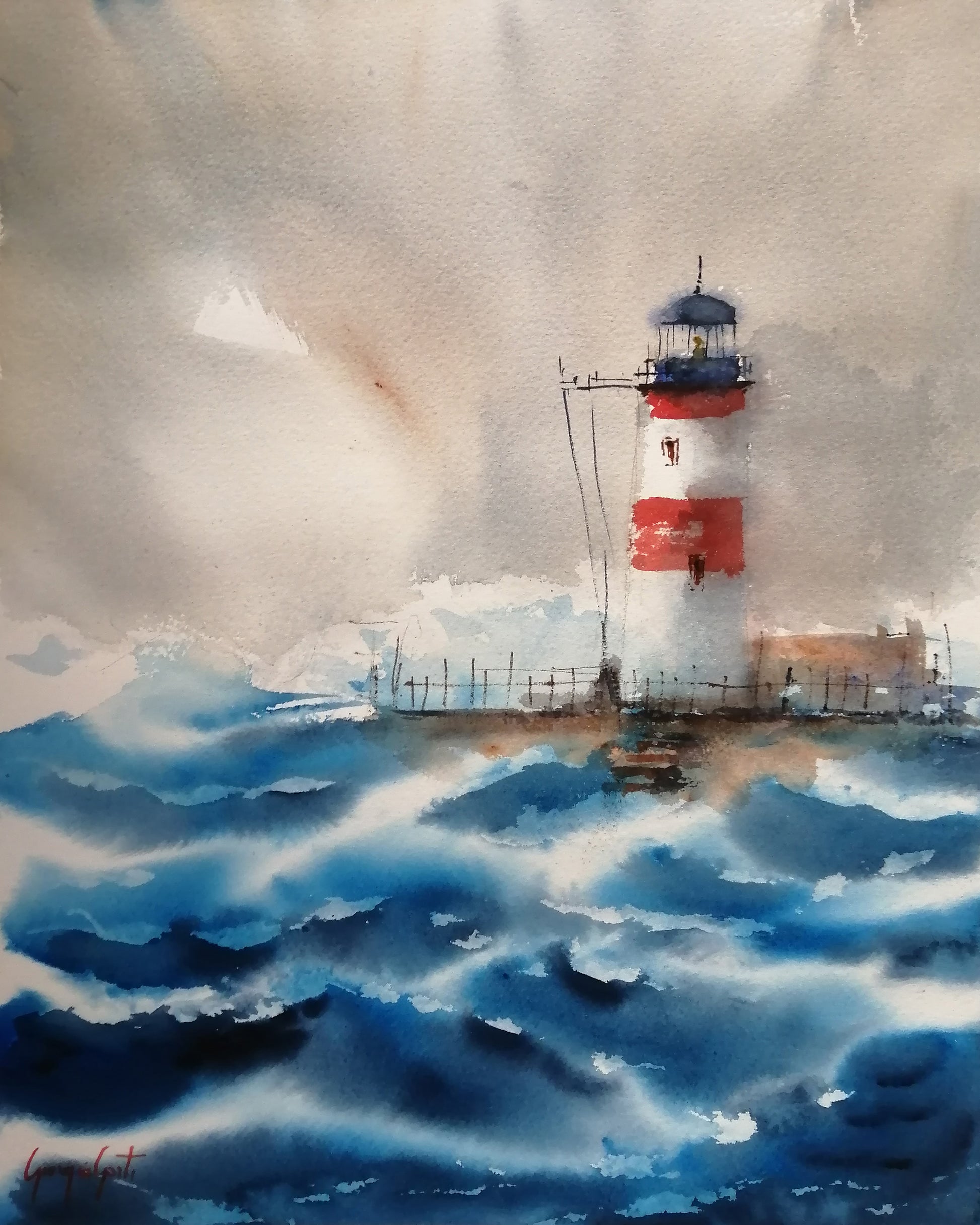 Stormy Lighthouse