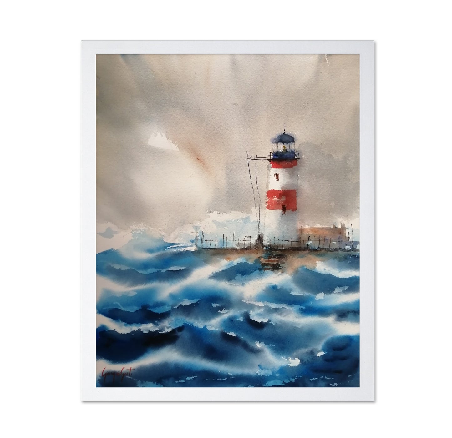 Stormy Lighthouse