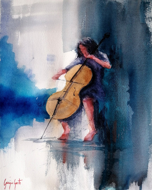 Solo Cello Player
