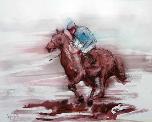 Racing Horse Rider