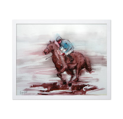Racing Horse Rider