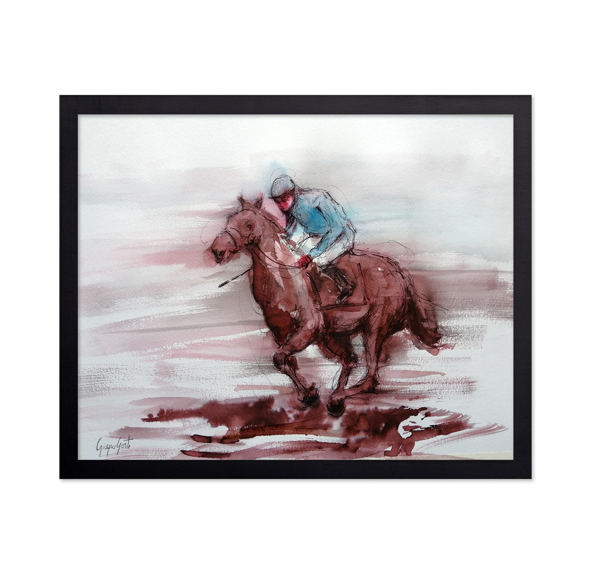 Racing Horse Rider
