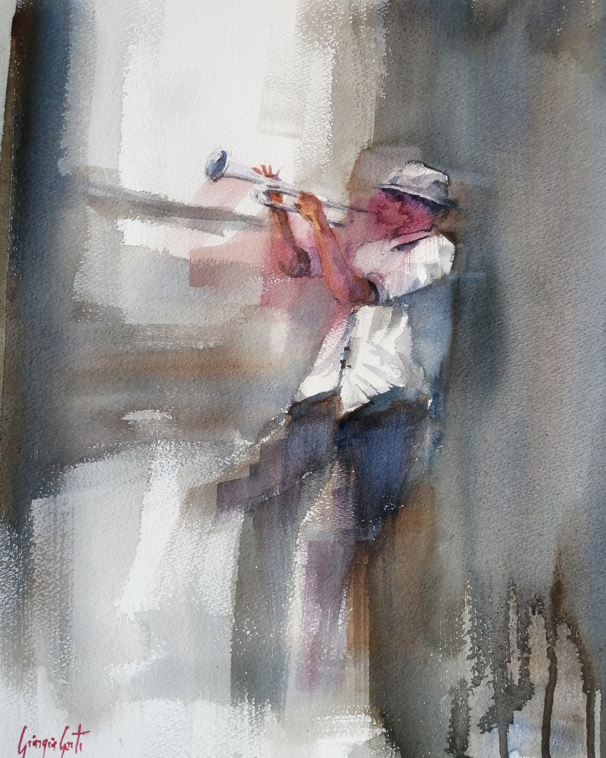 Trumpet Street Musician