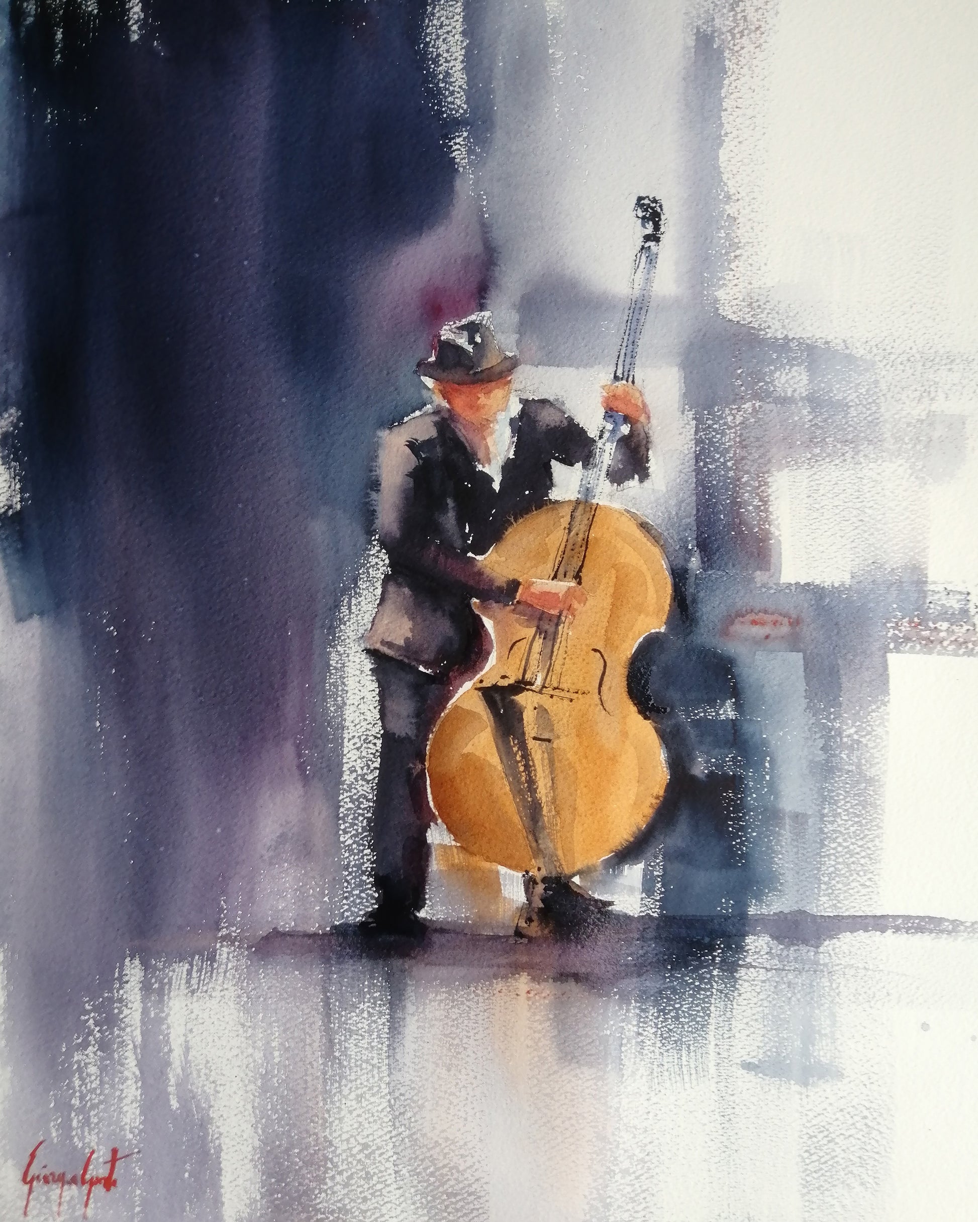 Jazz Bass Player
