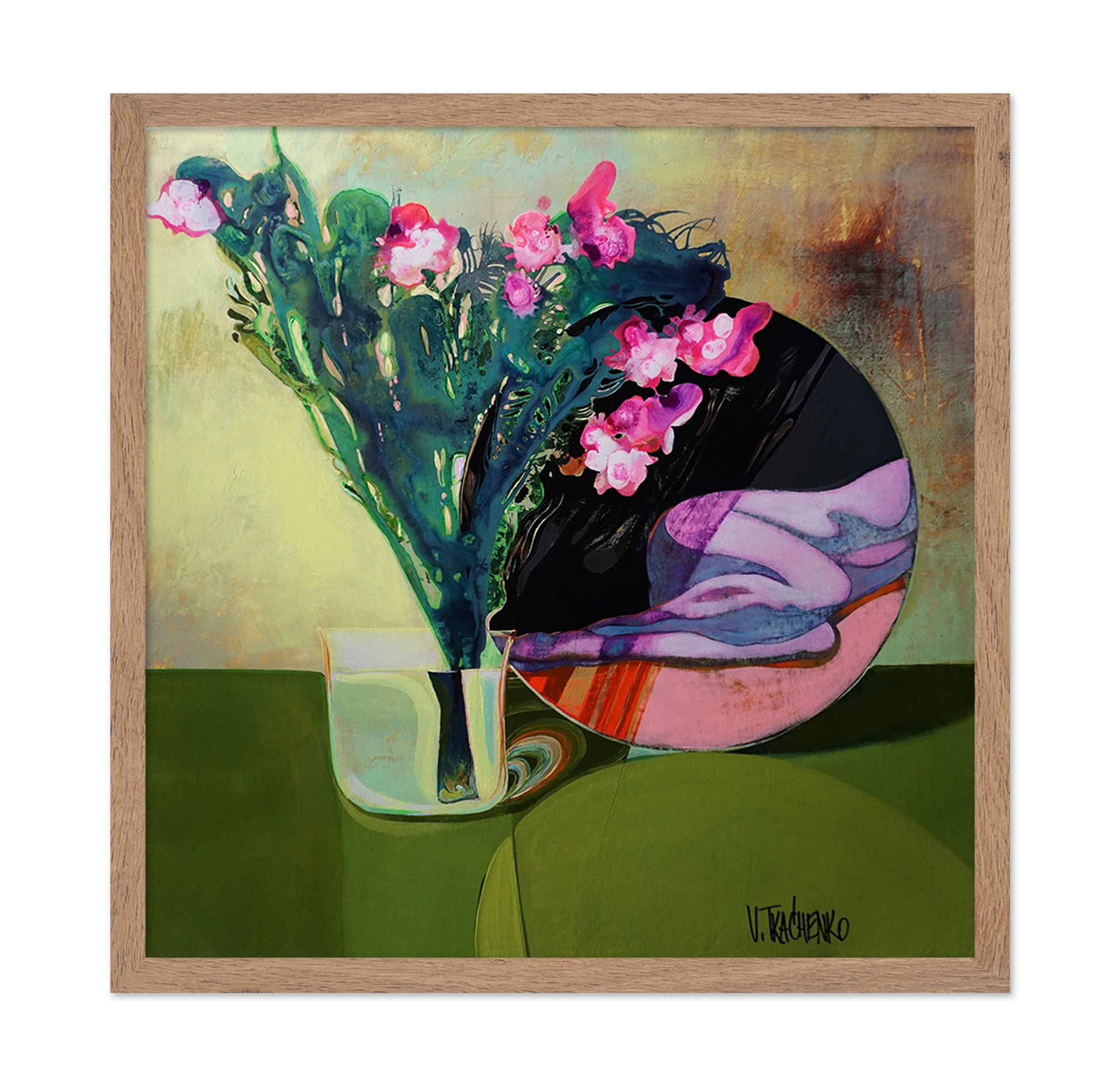 Floral Reflection Form