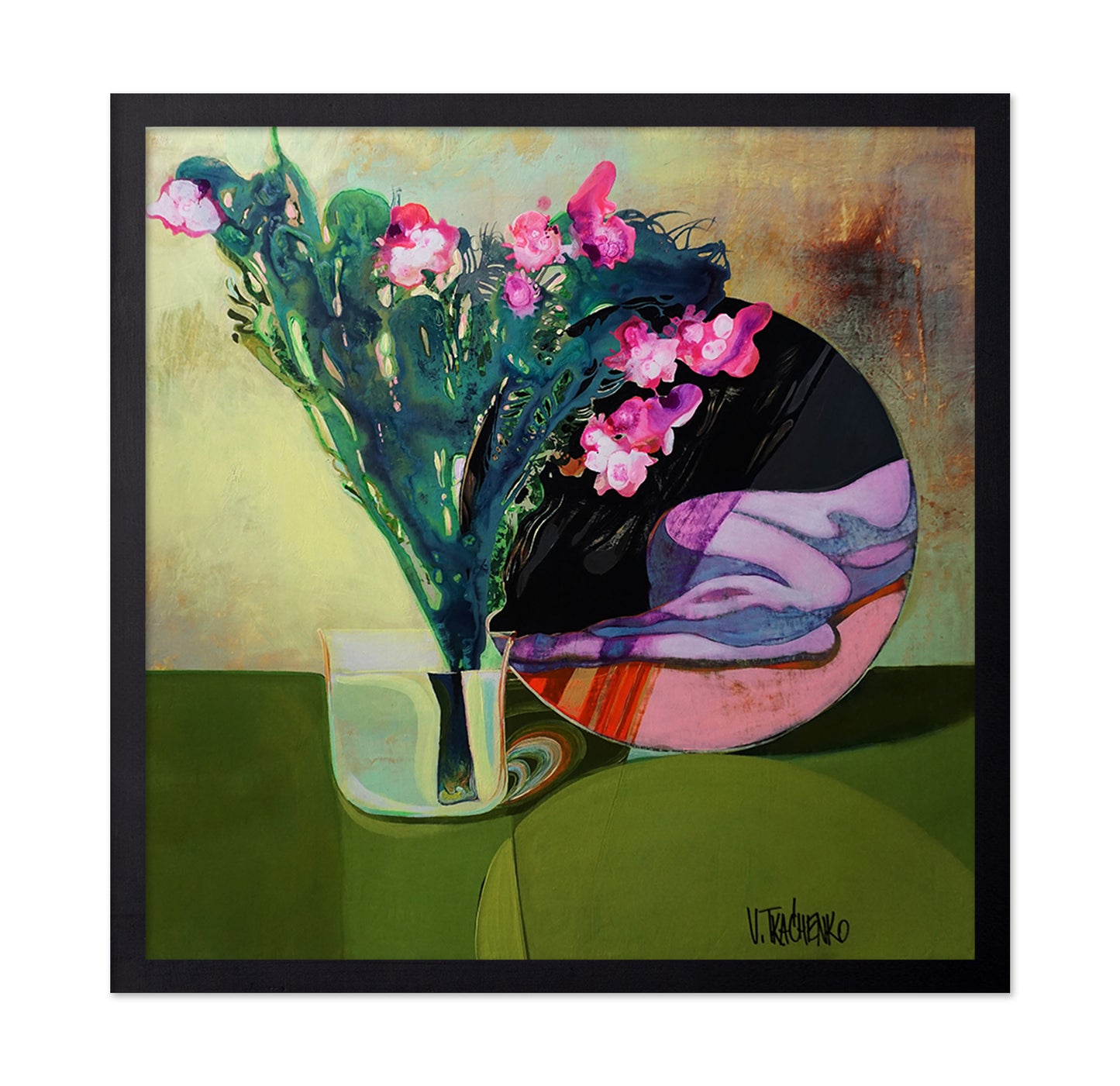 Floral Reflection Form
