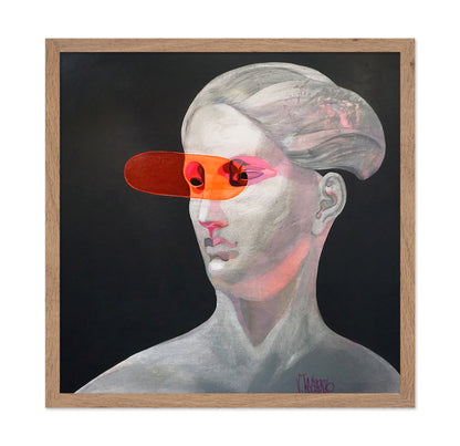 Neon Visor Portrait