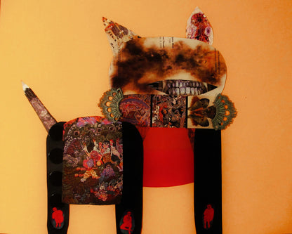 Collage Animal Figure