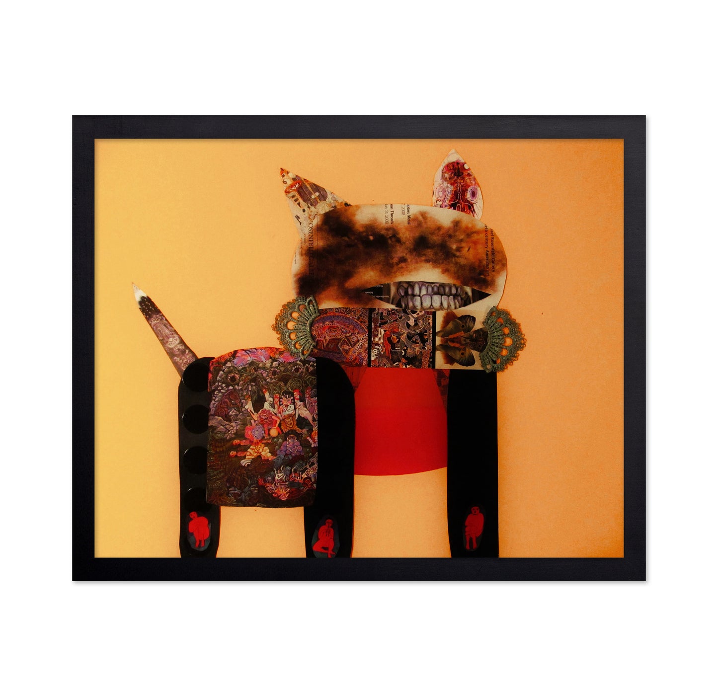Collage Animal Figure