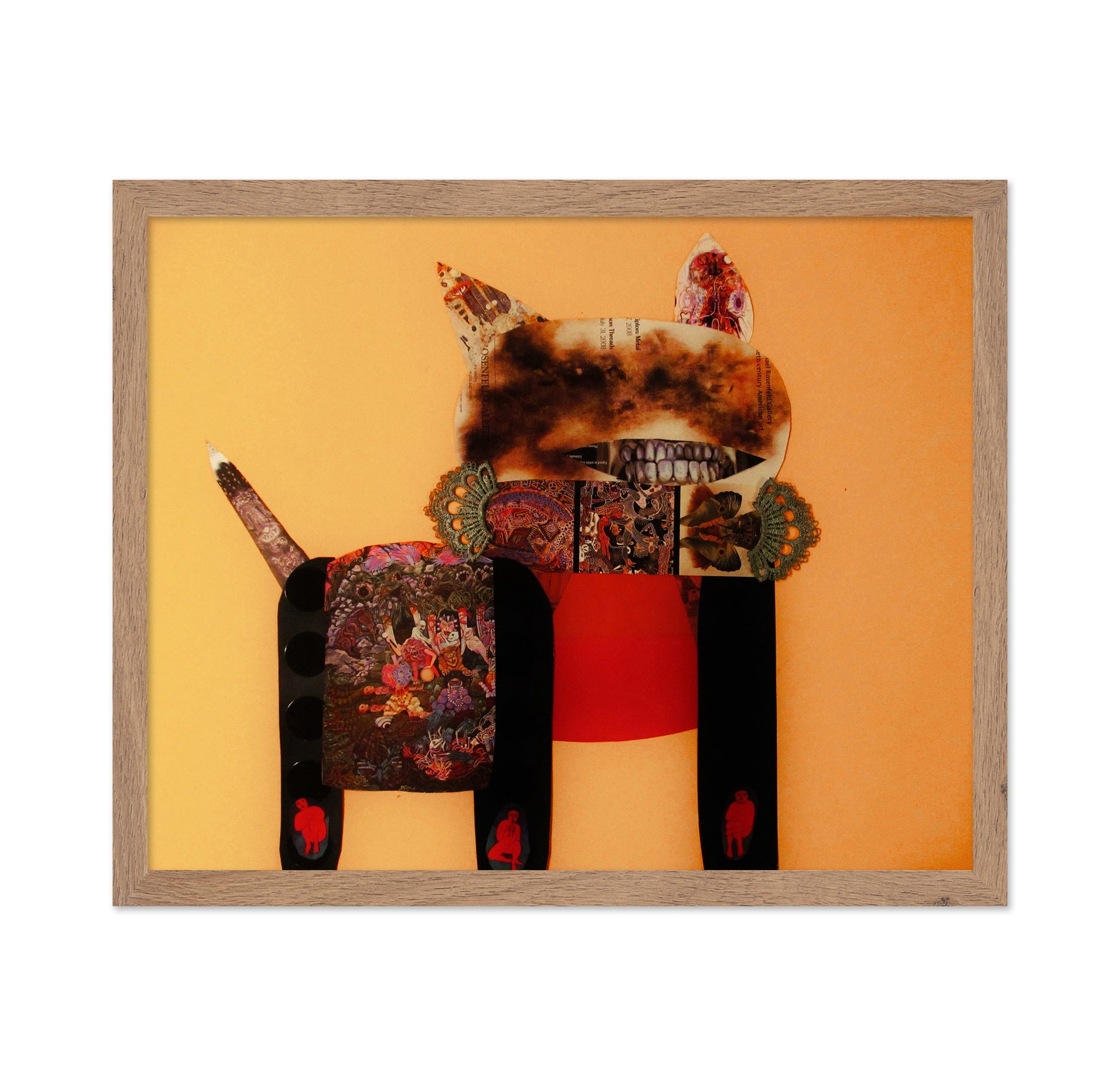 Collage Animal Figure