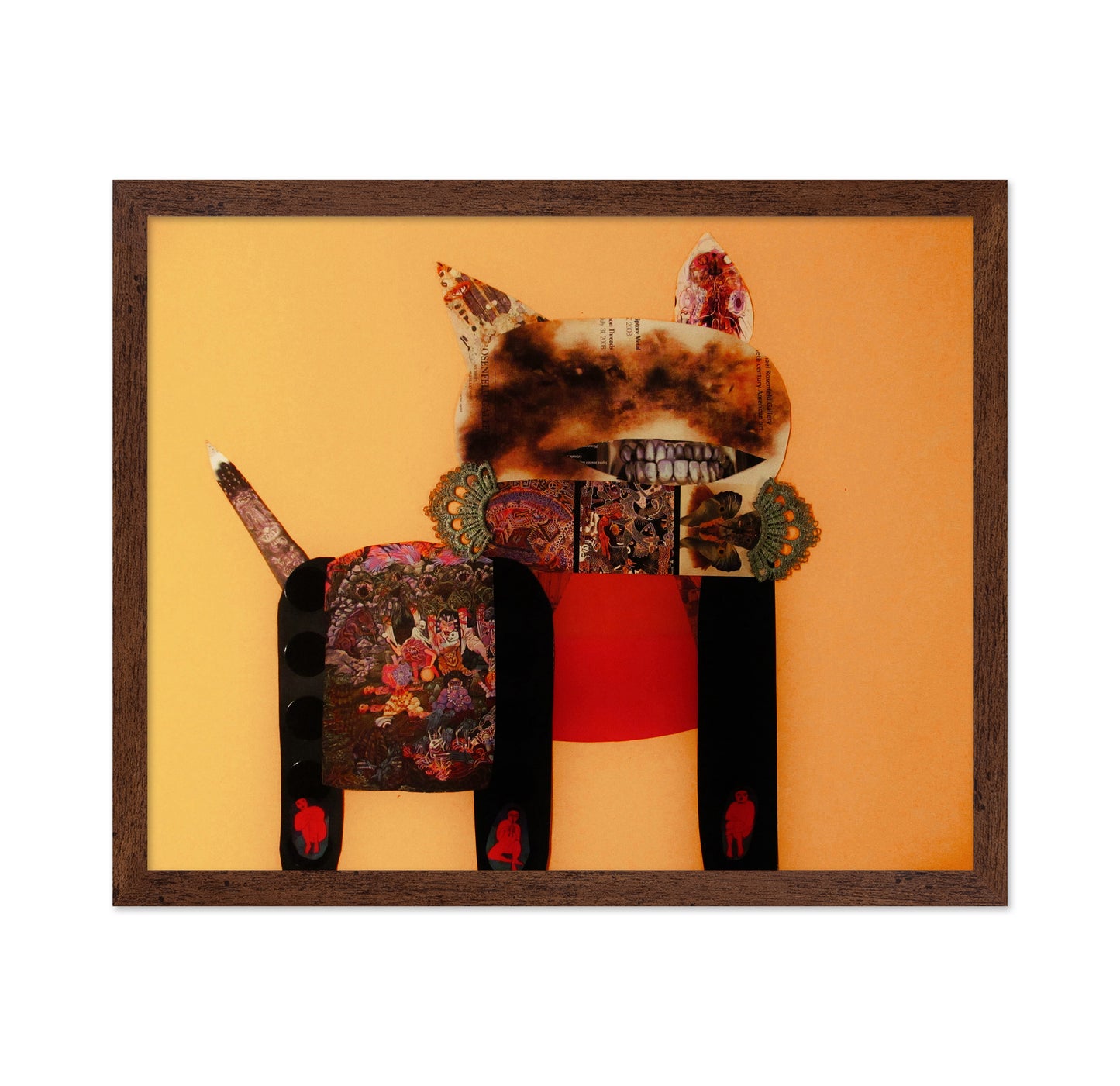 Collage Animal Figure