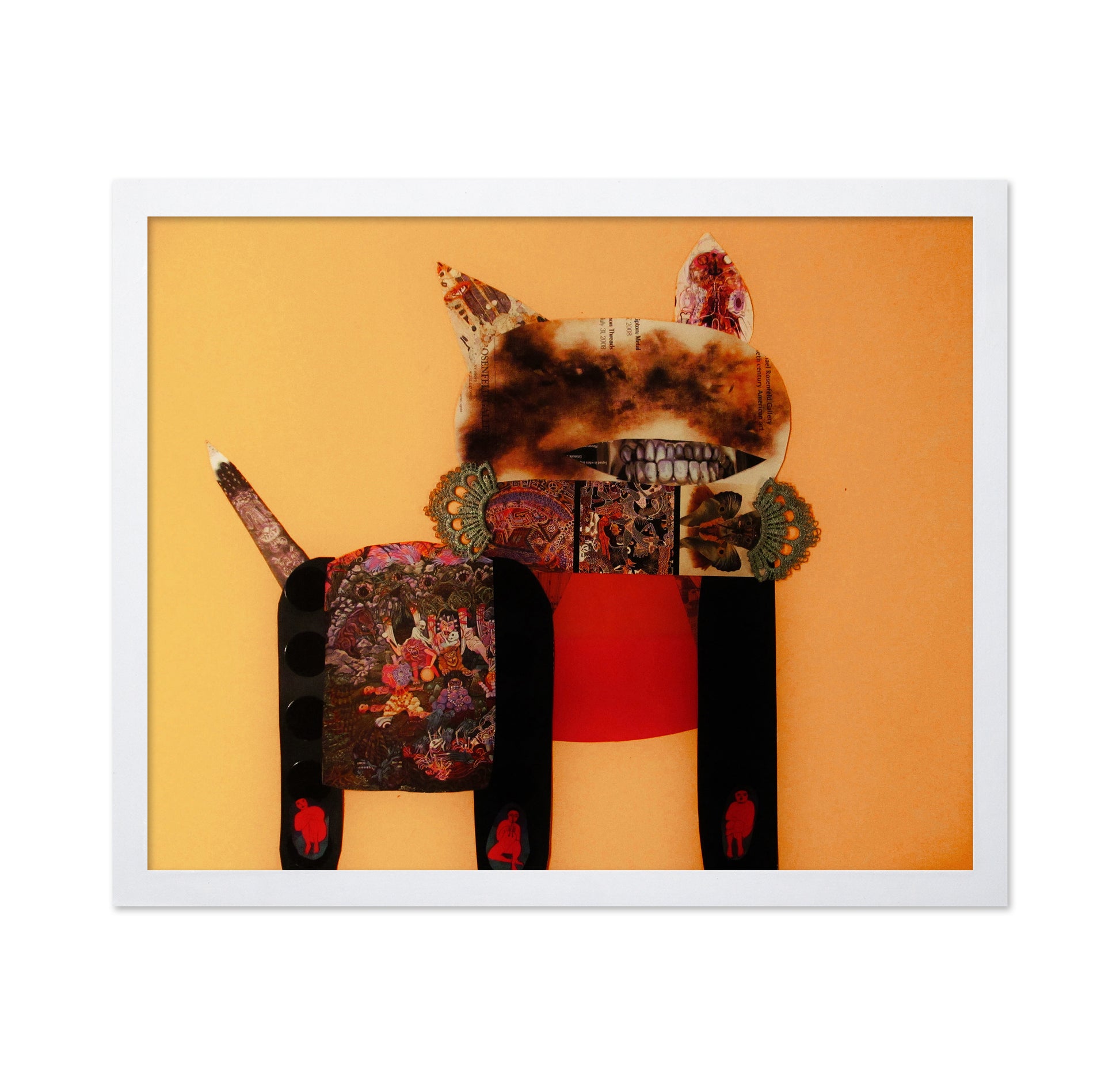 Collage Animal Figure