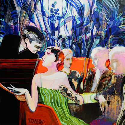 Night Cafe Scene