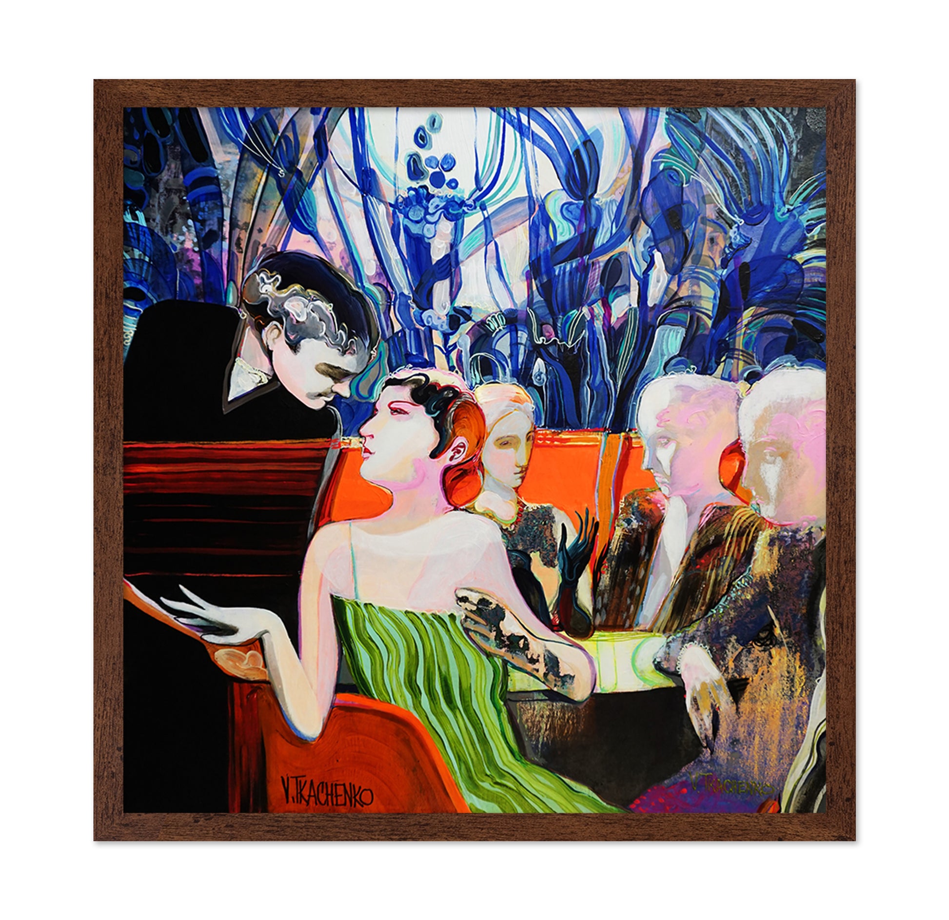 Night Cafe Scene