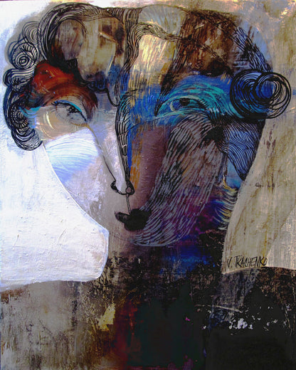 Abstract Face Study No1