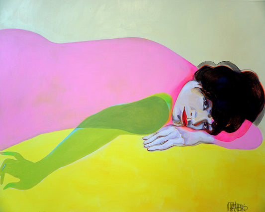 Reclining Woman Figure