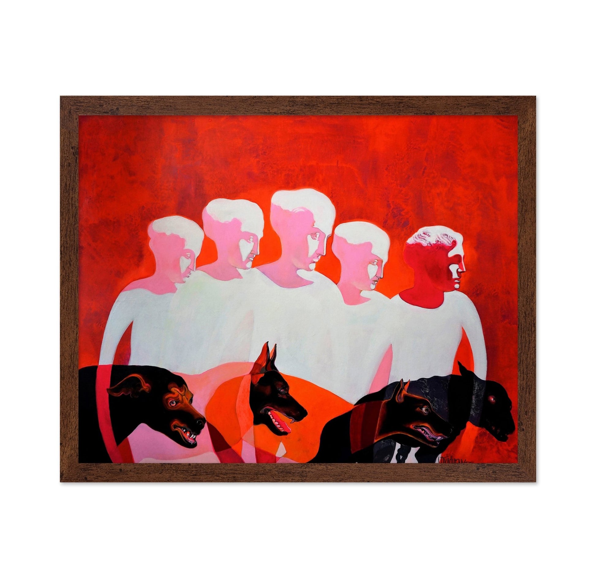 Figures With Dogs