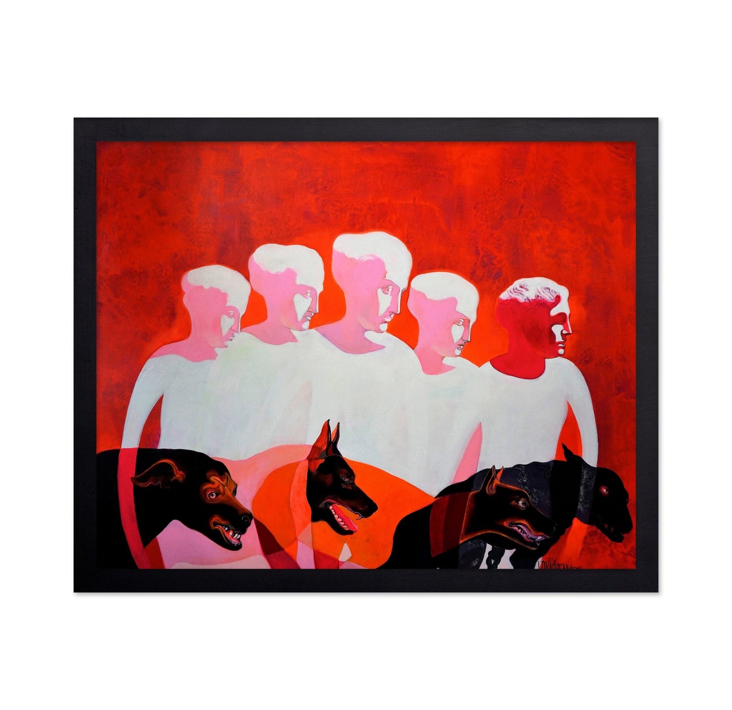 Figures With Dogs