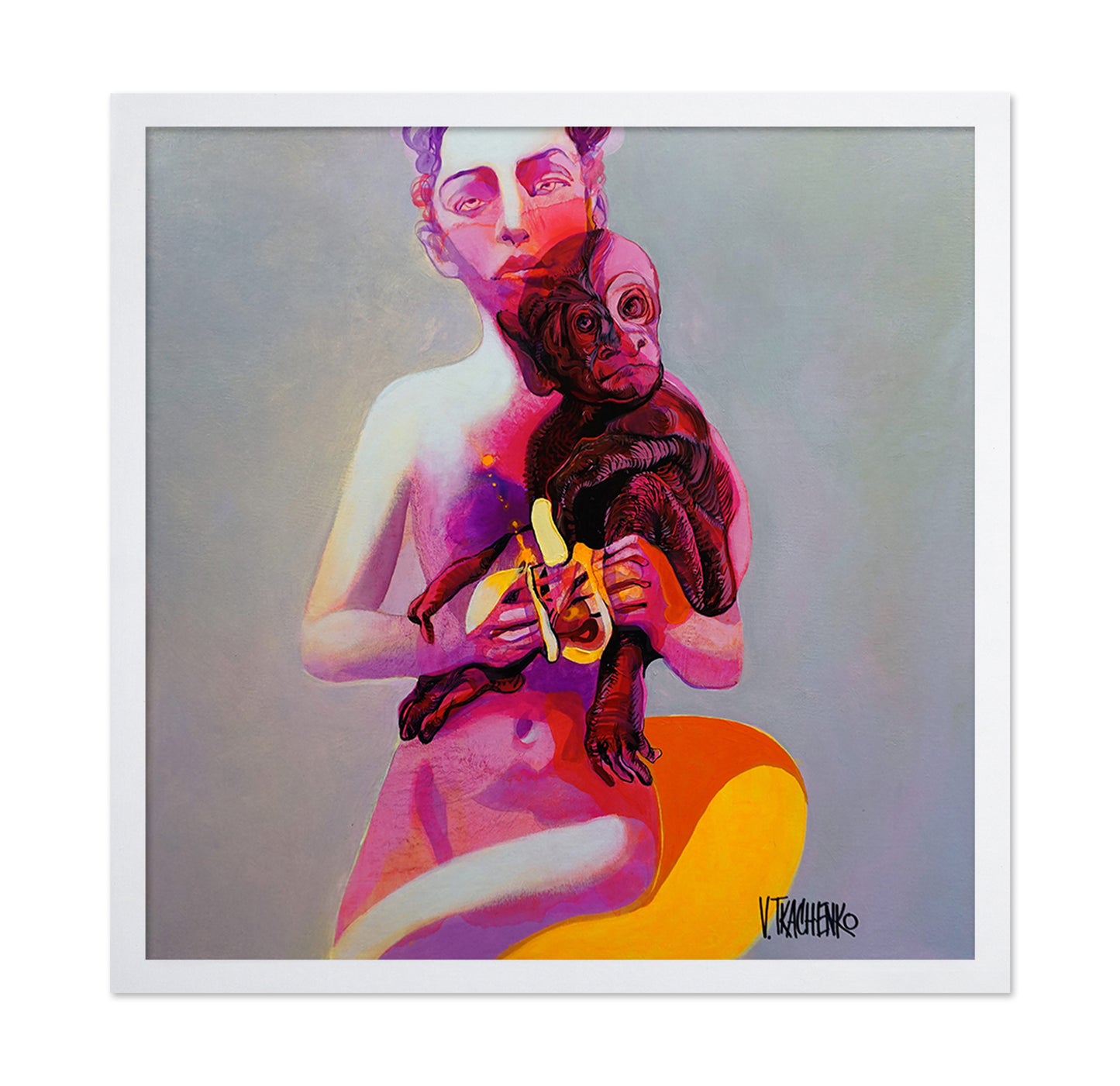Woman With Creature