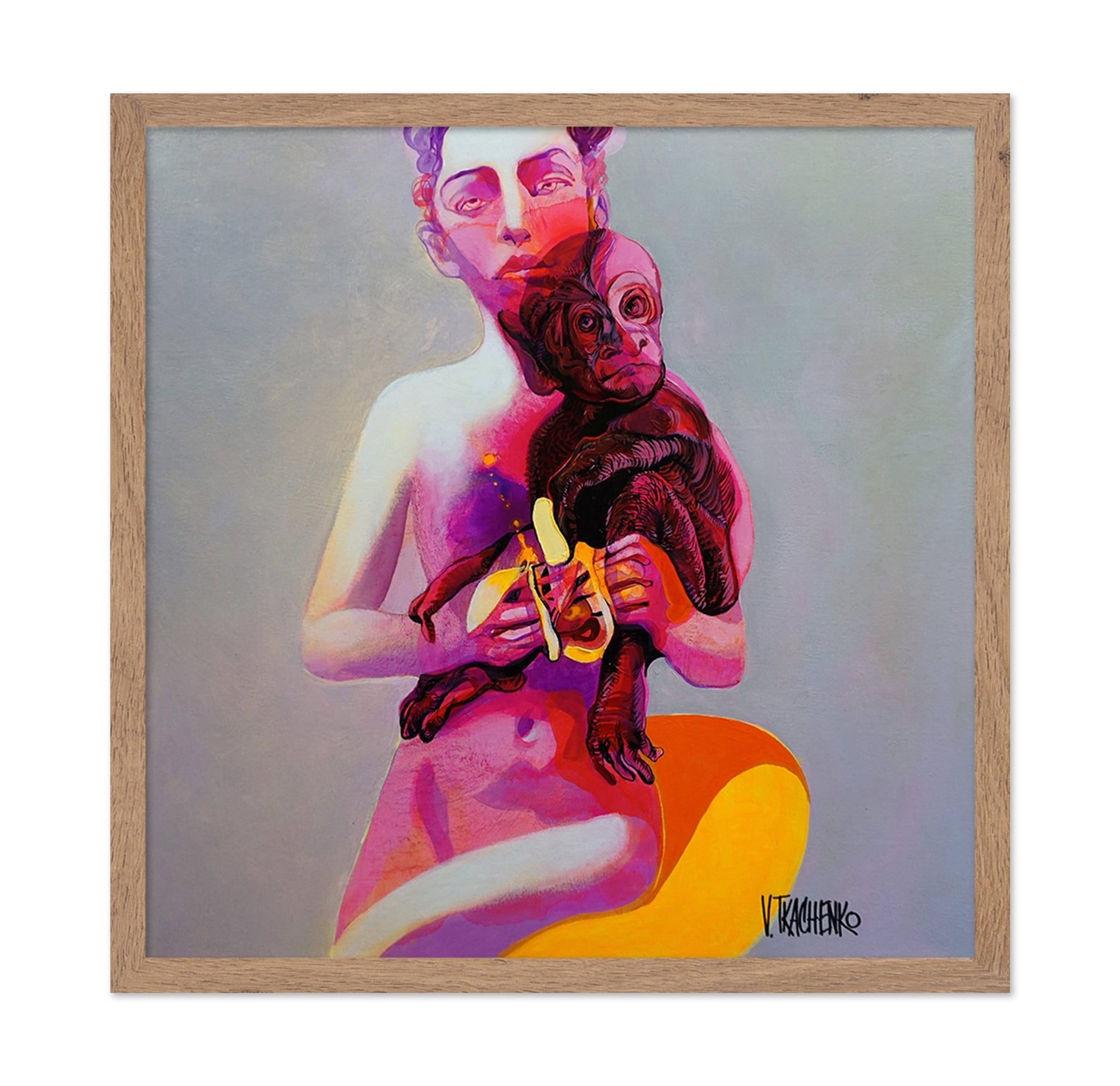 Woman With Creature