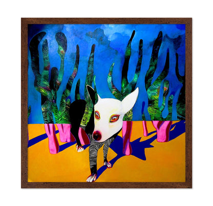 Surreal Dog Scene