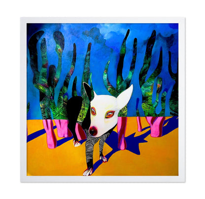 Surreal Dog Scene