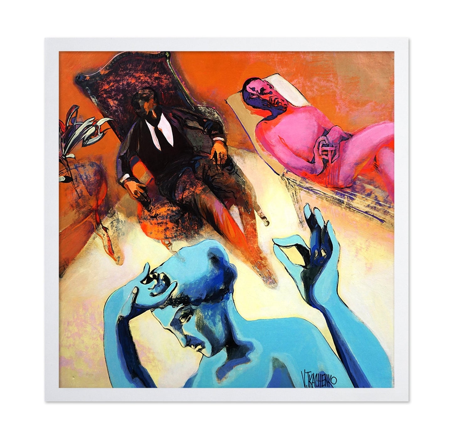 Abstract Figures Scene