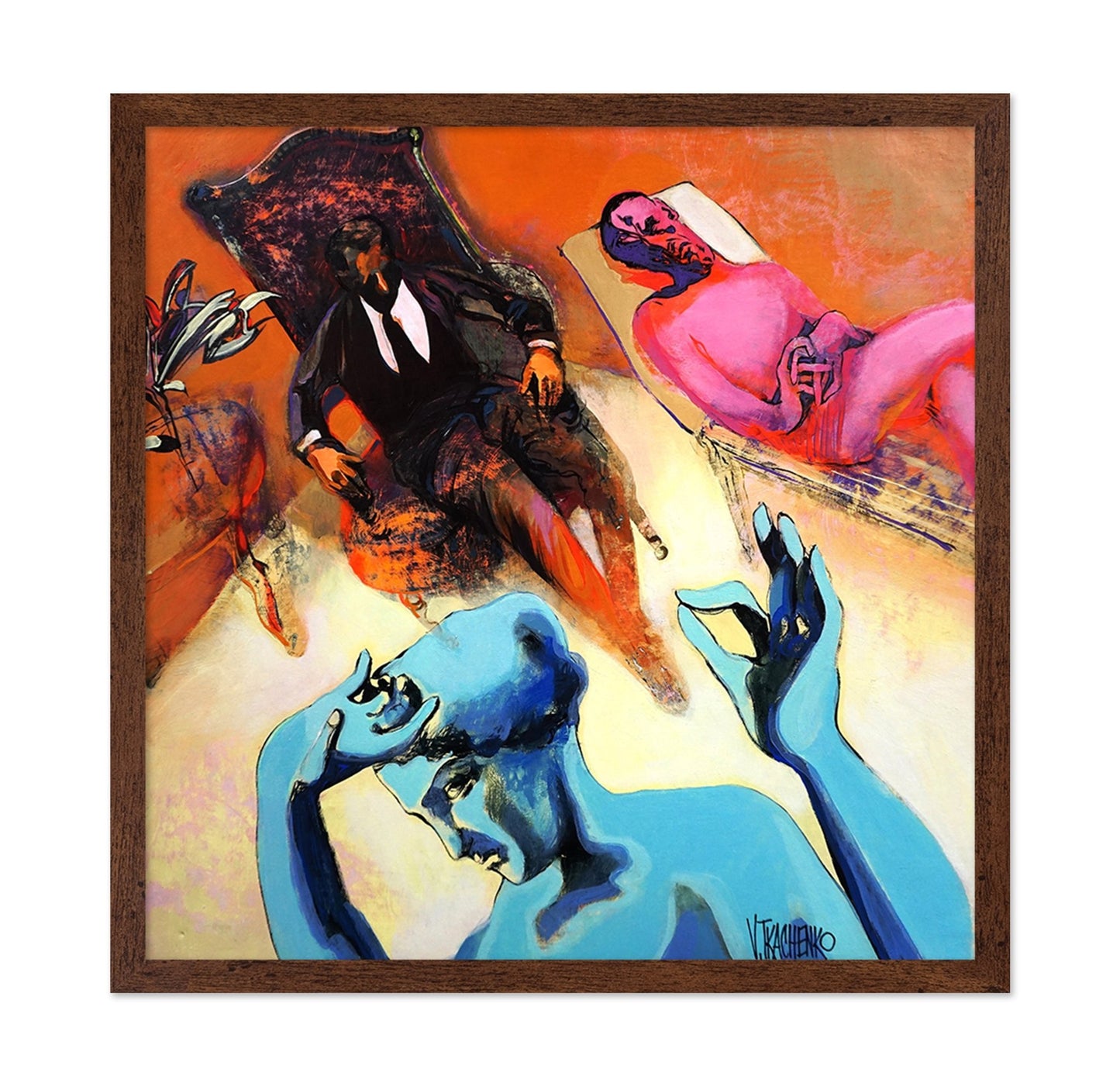 Abstract Figures Scene