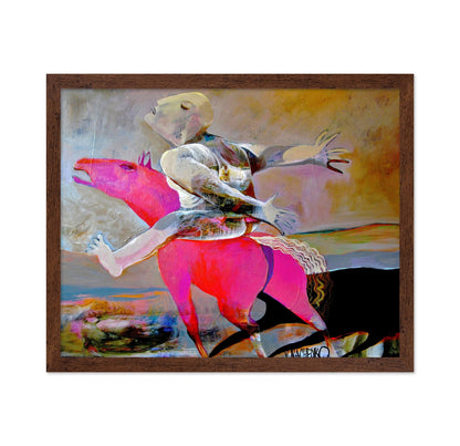 Surreal Rider Figure