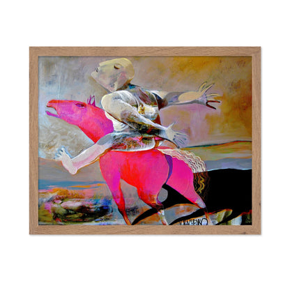 Surreal Rider Figure