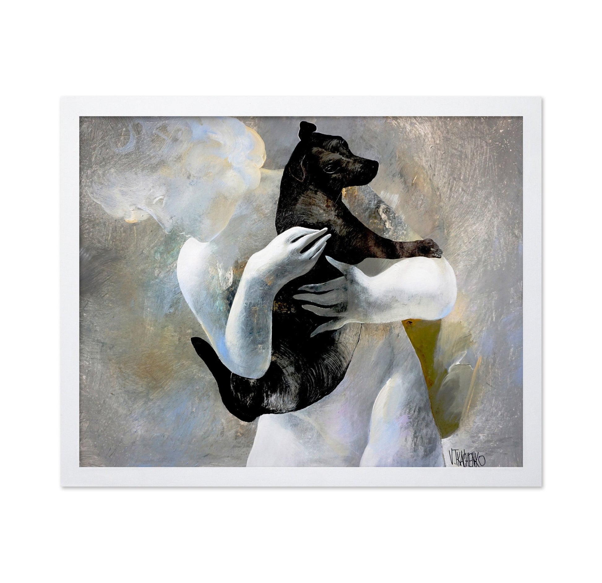 Woman With Dog