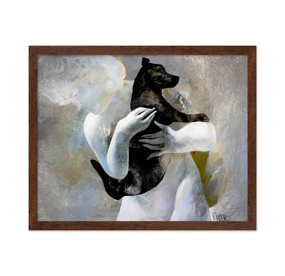 Woman With Dog