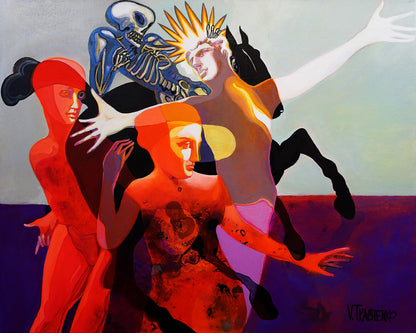 Surreal Figures Dance