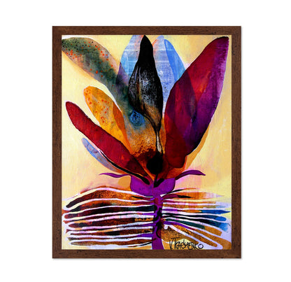 Colorful Abstract Flower