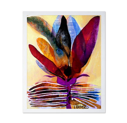 Colorful Abstract Flower