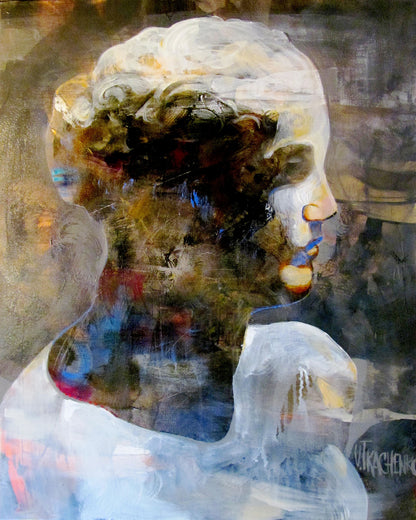 Abstract Venus Bust Portrait